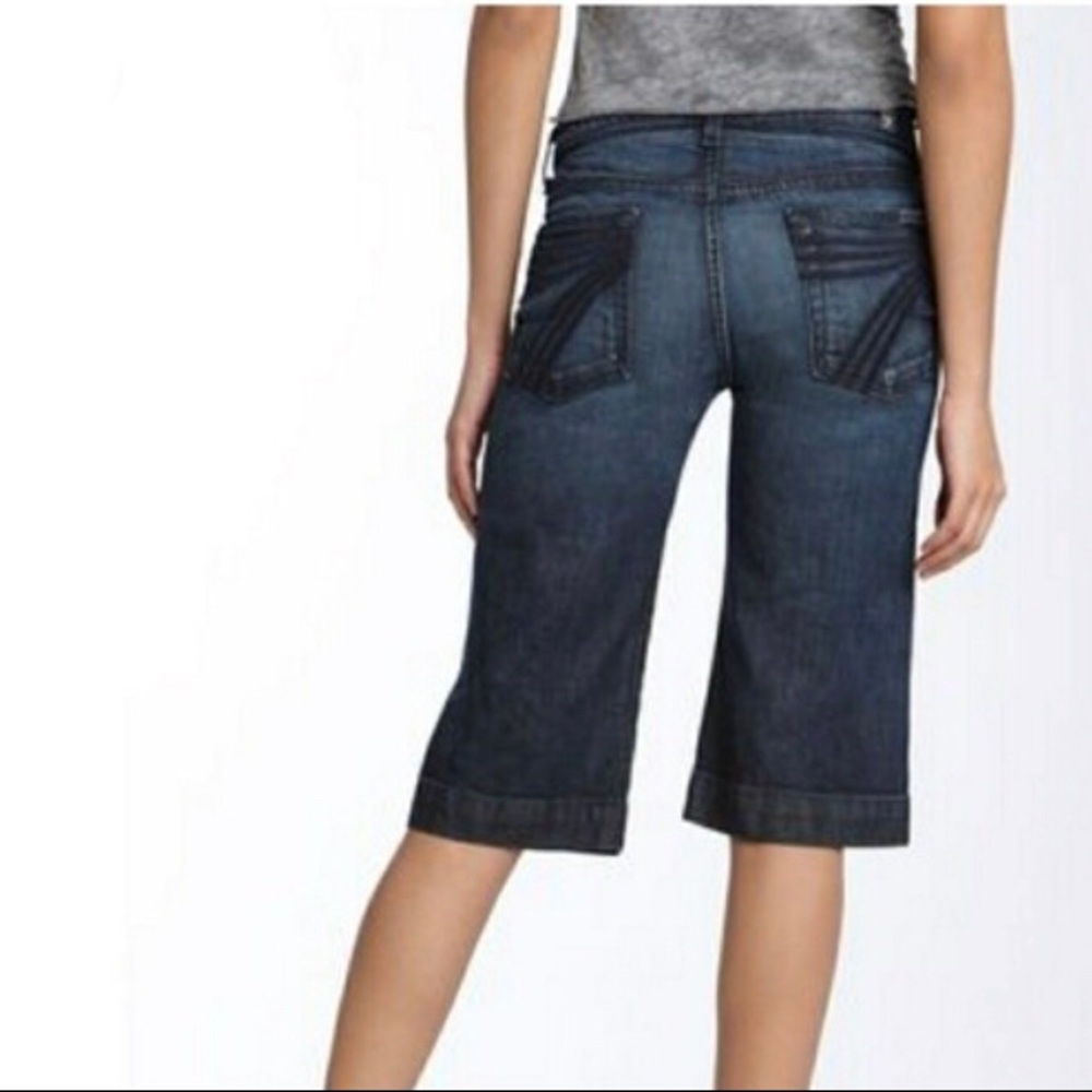 7 For All Mankind | Dojo Bermuda Denim Jean Shorts